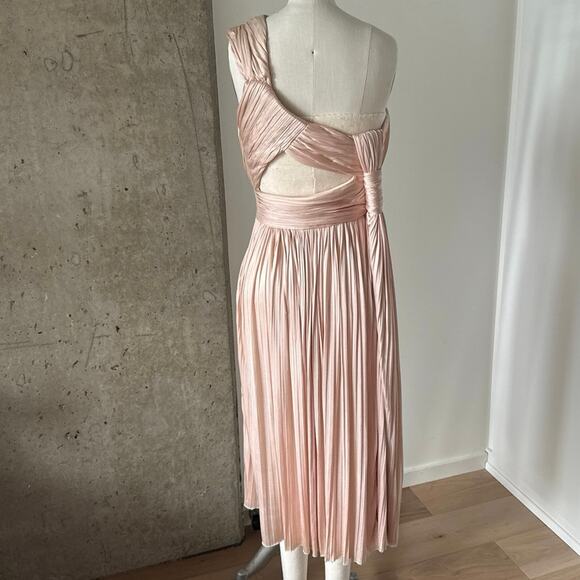 Givenchy Pleated Jersey Dress SZ 36 - Picture 4 of 13